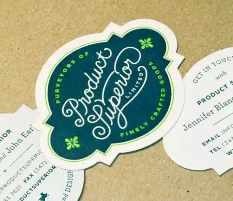 die cut business cards and custom shapes