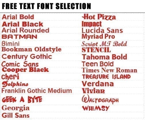 silicone fonts