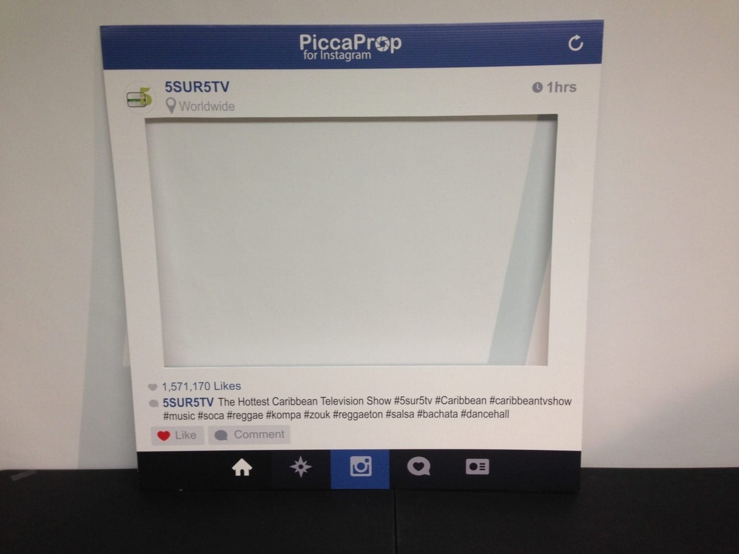 New Instagram Prop Social Media Frame - Image 5