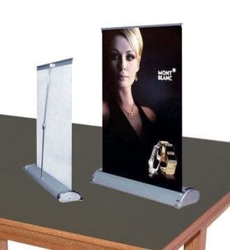 BDRTT8-11 table table top banner stand