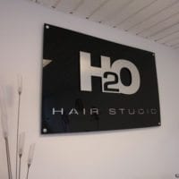 acrylic stand off wall sign