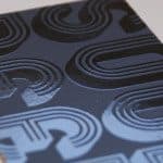 silk laminated spot uv business cards