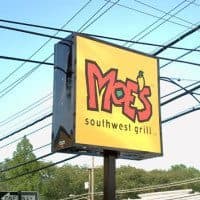 pole signs or pylon signs