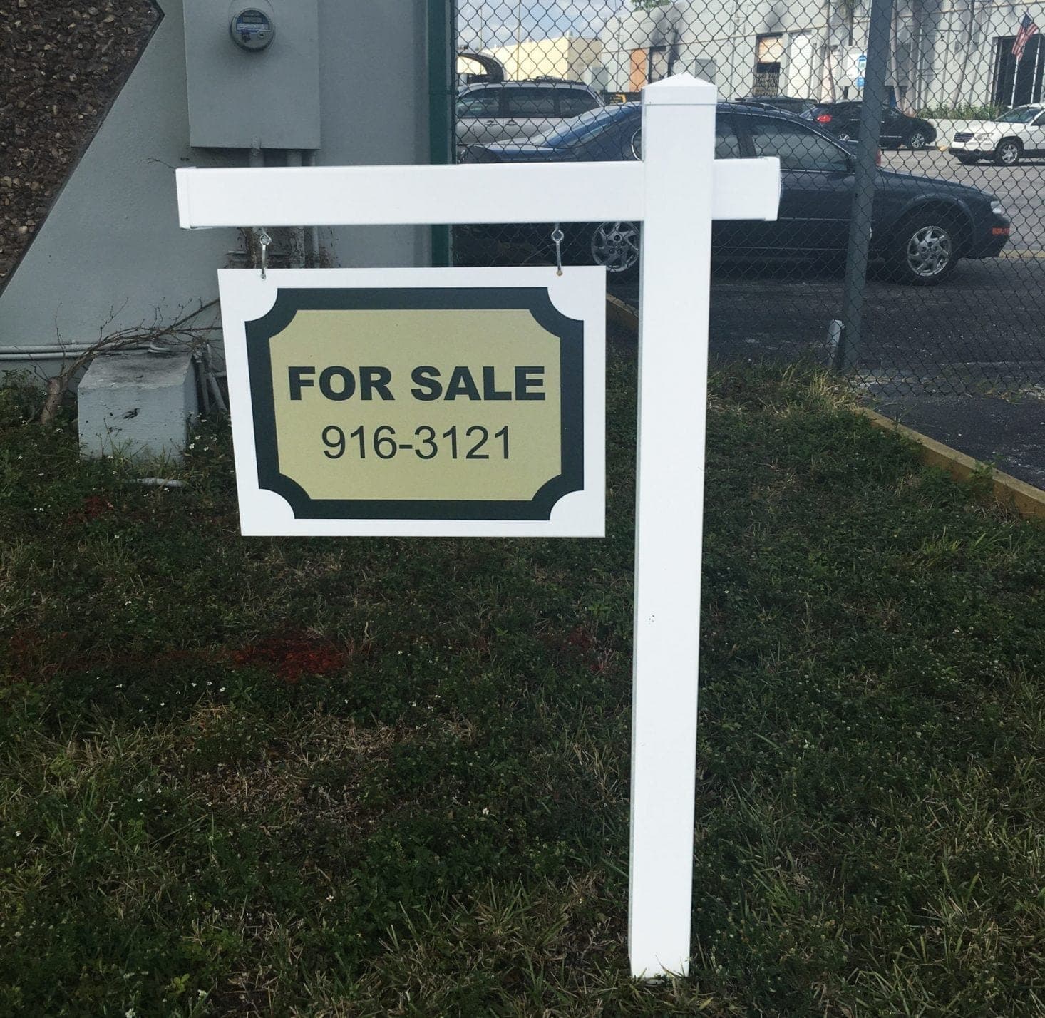 Sign Post Frame Order your custom real estate sign posts and real estate signs - Miami