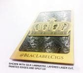 32 pt. silk laminated thick business cards