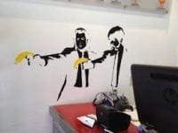 Wall graphics improve