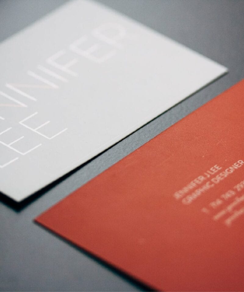 matte business cards 16 pt.
