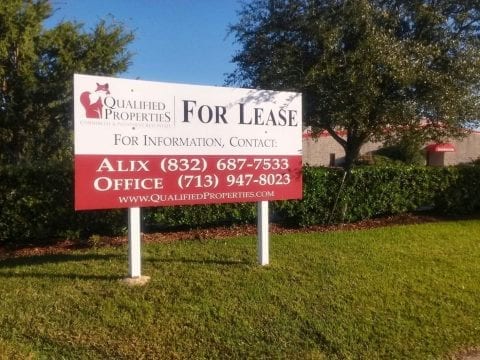 Real Estate Post Signs