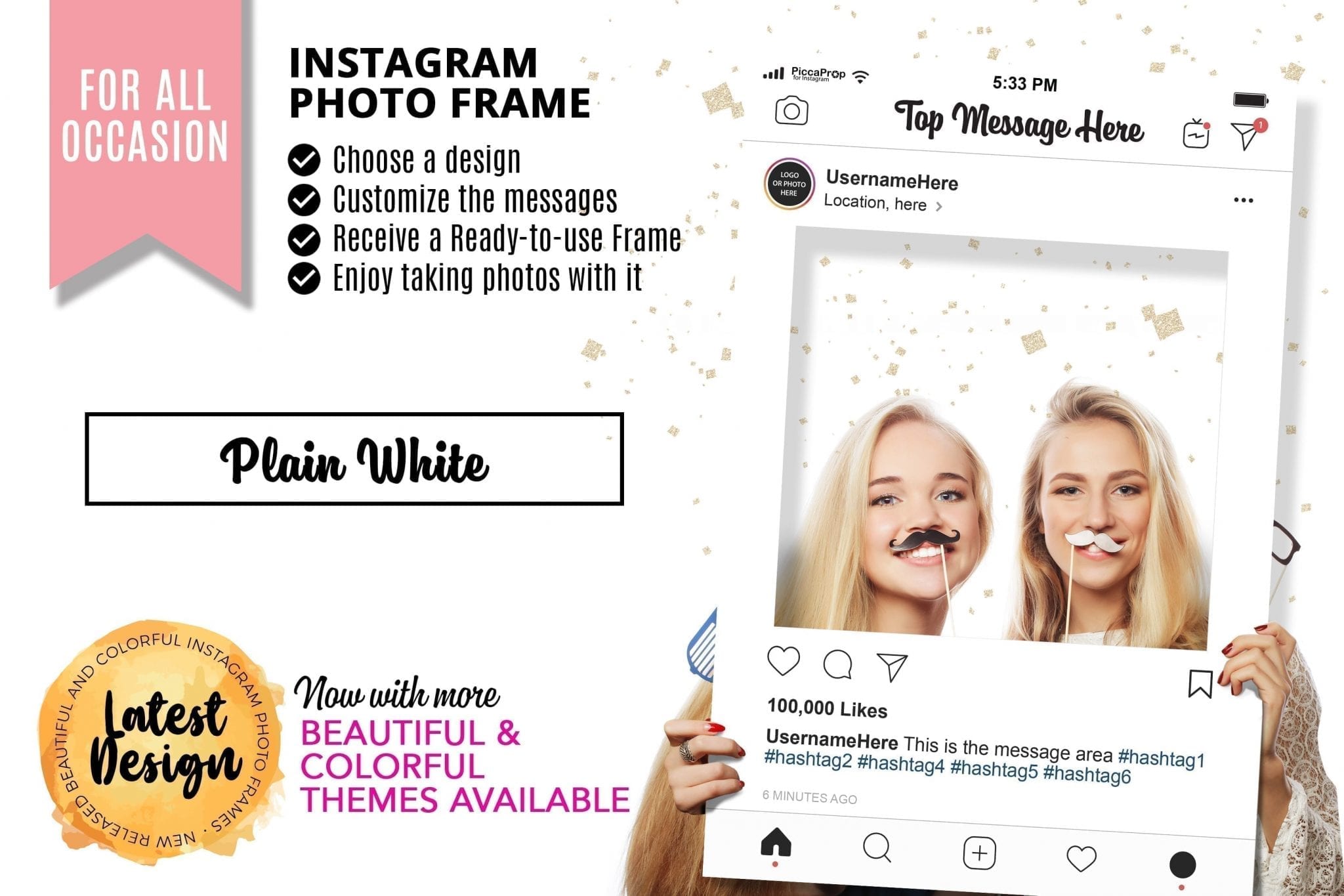 Instagram Frame Prop