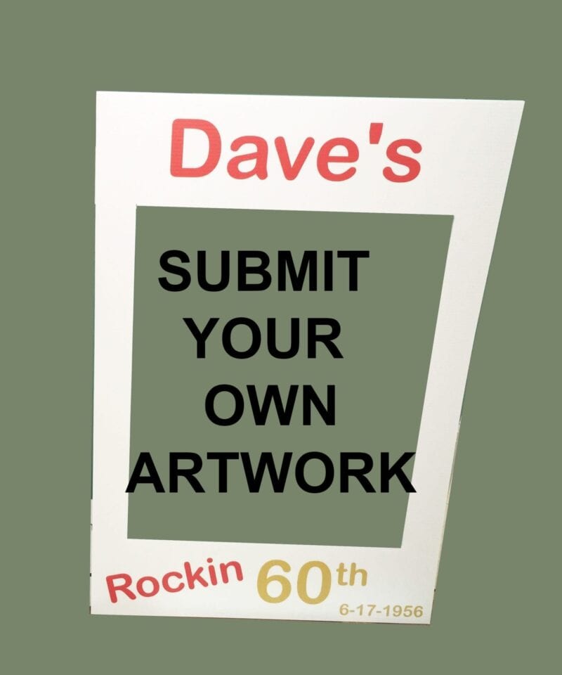 Custom Designed Social Media Frame