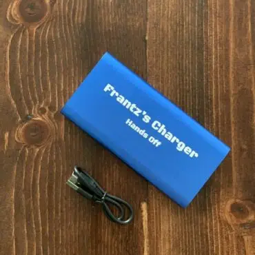 Personalized hands off my charger - personalized portable charger power bank