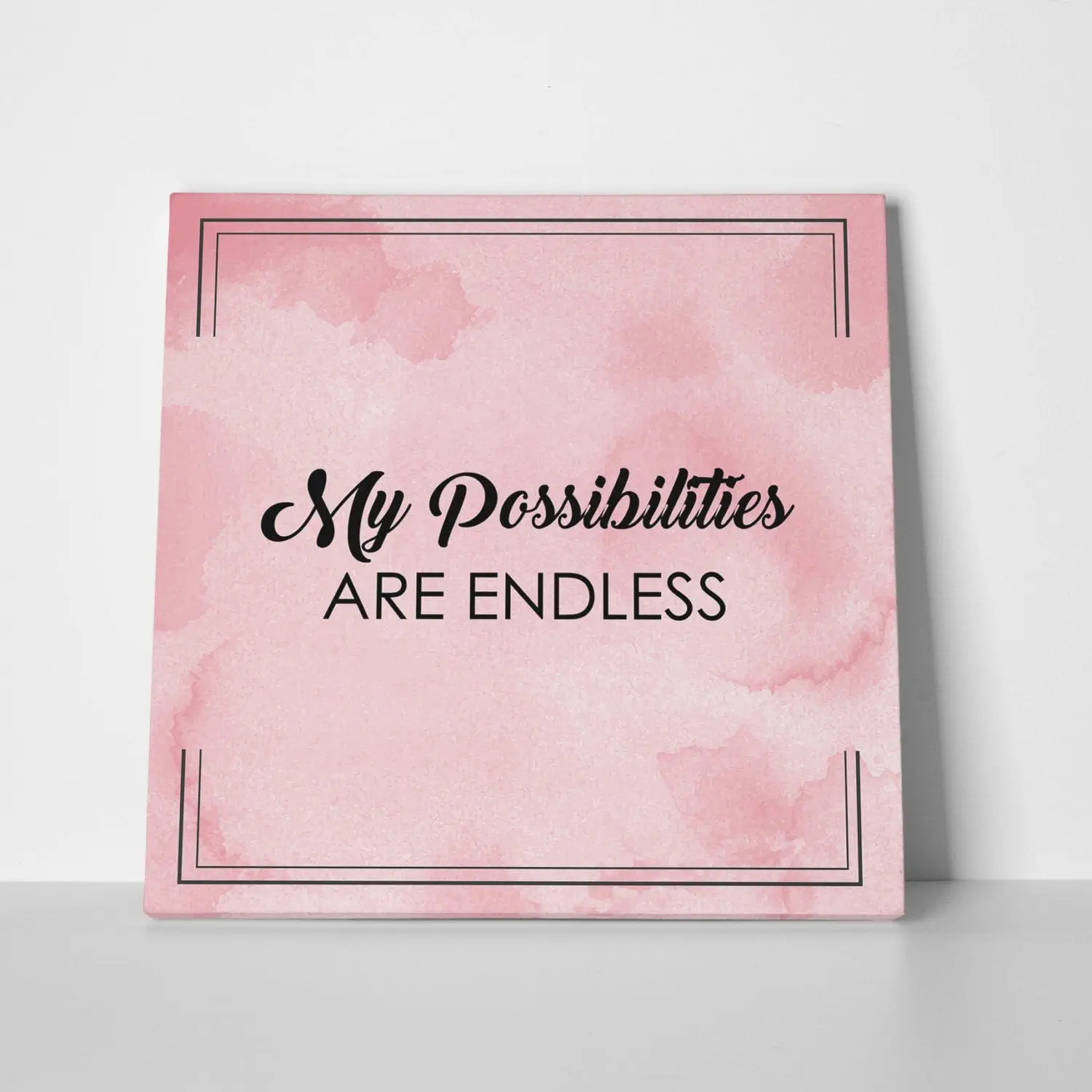 My Possibilities Are Endless Canvas Wall Decor