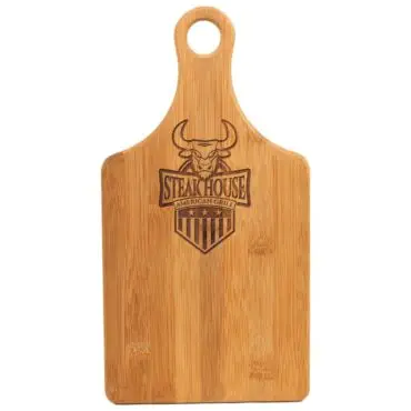 Custom Logo Cutting Board Paddle Shape