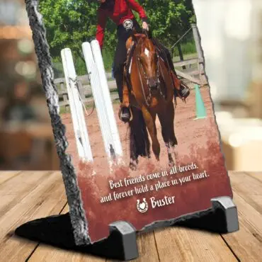 Horse Memorial Slate | Pet Loss Gift