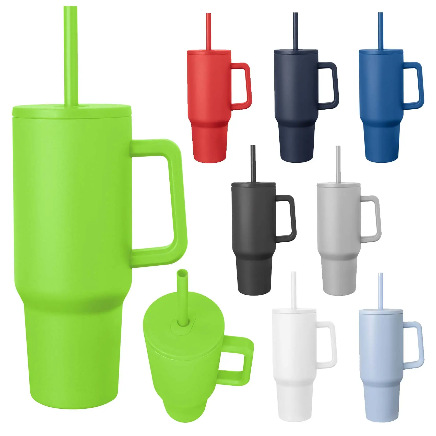All-Colors-40-oz.-Tumbler-Stainless-Steel-Insulated-with-Handle-and-Straw