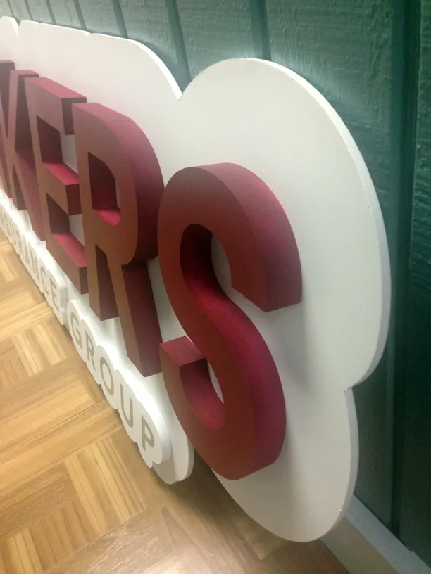 cut pvc letters