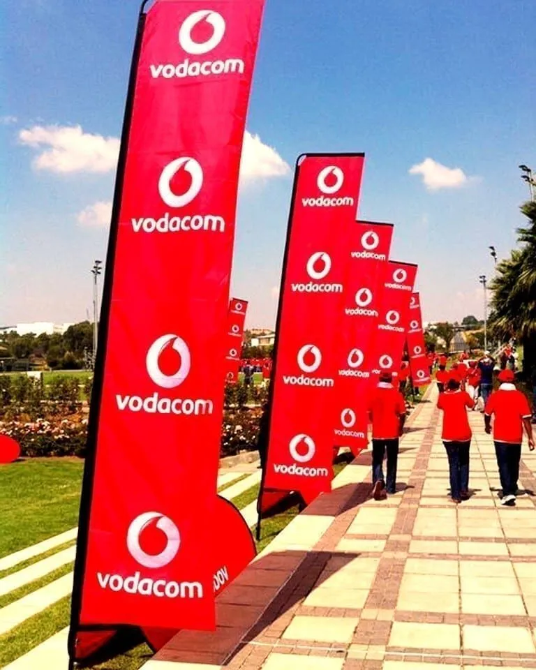 8' Dye Sublimated Rectangular Feather Flag- Single Sided