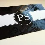 Full Color UV Business Cards spot uv business card