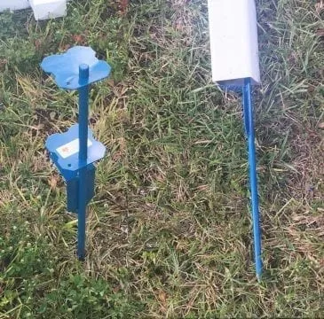 real estate sign post power stakes