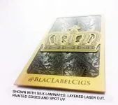 silk laminated supreme double thick business cards 32 pt. silk laminated thick business cards