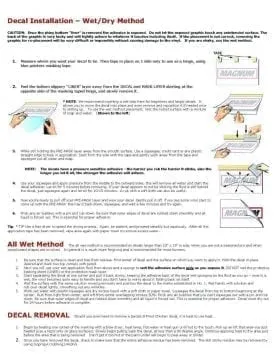vinyl decal installation guide Page