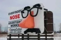 Traditional billboards