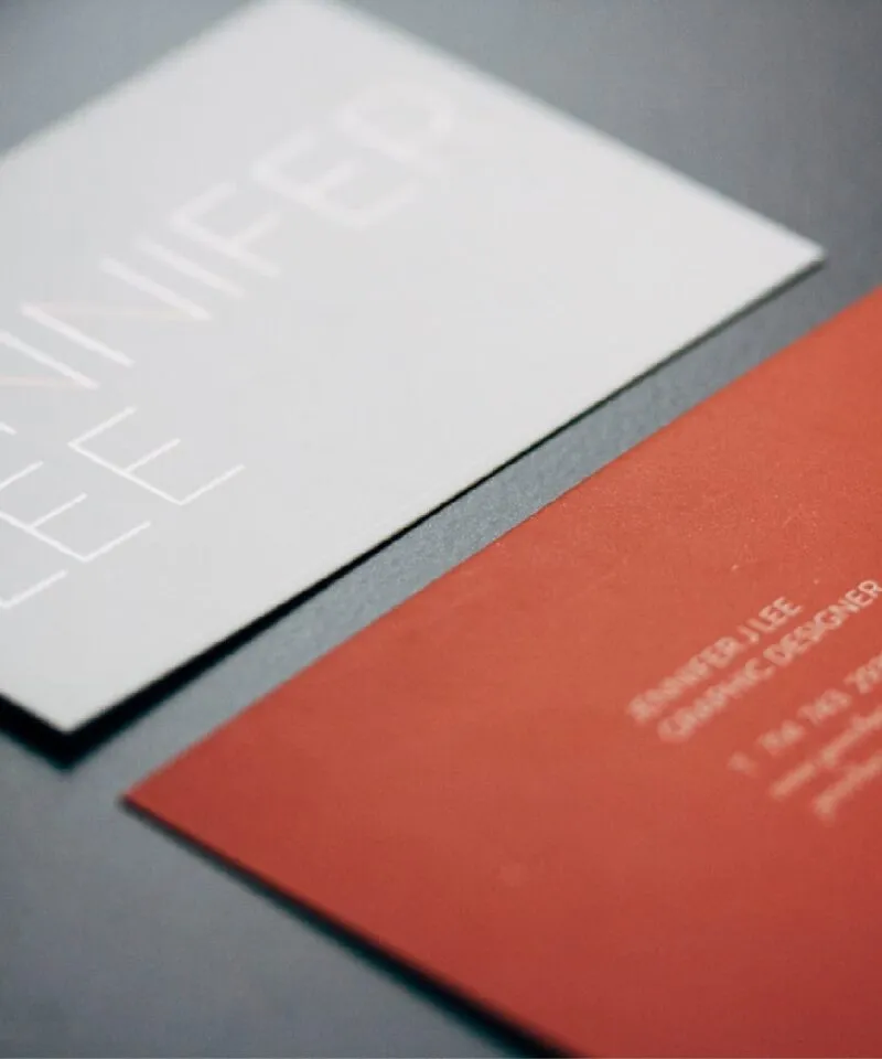 matte business cards 16 pt.