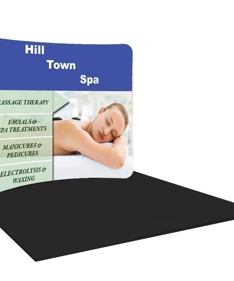 Curved Tension Fabric Display 8 ft. or 10 ft.