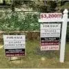 real estate post signs