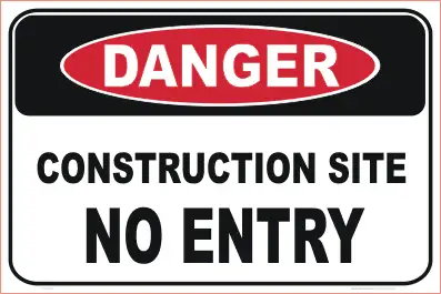Construction-Site-No-Entry construction site signs