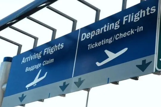 airport signs aviation signs