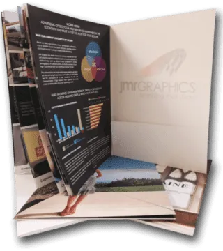 small presentation folders