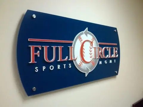 acrylic office panel signs acrylic office panel signs