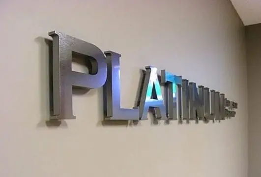 Plantation 3D office sign Plantation 3D office sign
