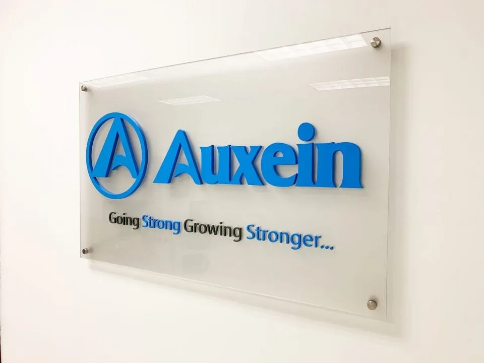 frosted acrylic 3d acrylic stand off