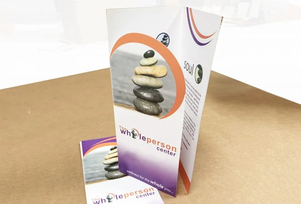 die cut brochurees and printing