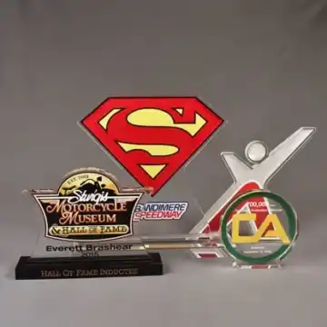 custom laser cut awards