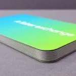 round corner business cards