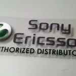 clear acrylic office wall stand off signs