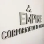 interior office signage