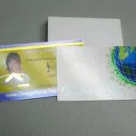 full color foil business cards