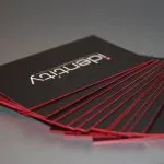 pt ultra thick business cards with painted edges