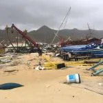 hurricane irma damage in st.maarten