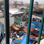 hurricane irma damage in st.maarten
