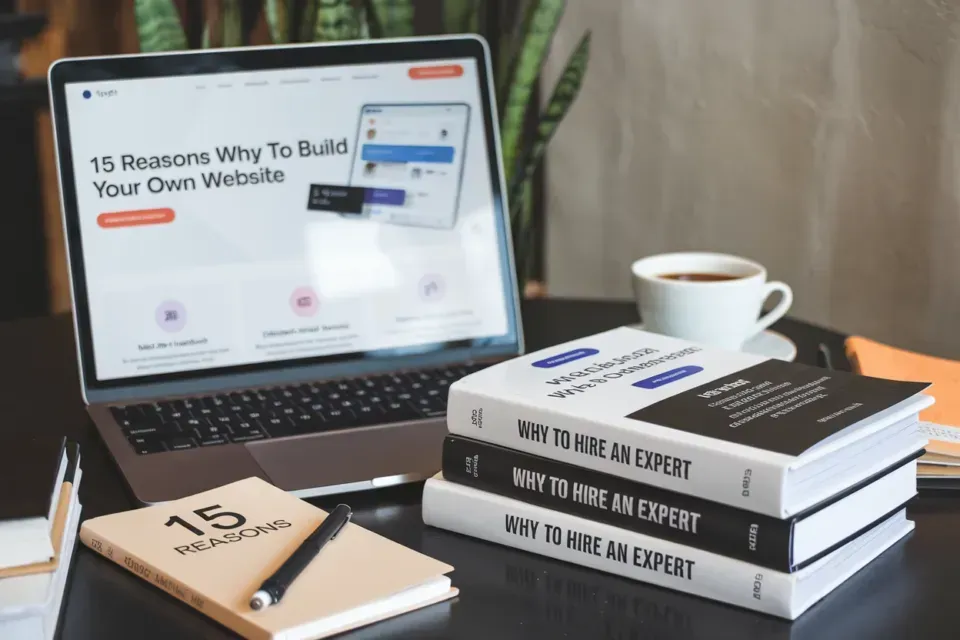 15 reasons why to build your own website and why to hire an expert